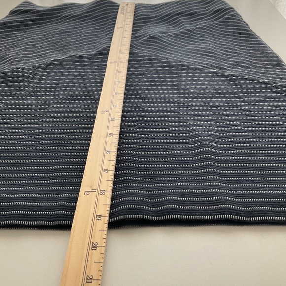 J. Jill Small Navy and White Striped Pencil Skirt - Picture 6 of 9